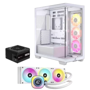 iCUE Link 3500X RGB White All-in-One Bundle