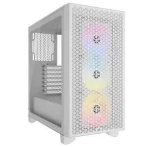 3000D RGB AIRFLOW中塔式PC机箱 - 白色