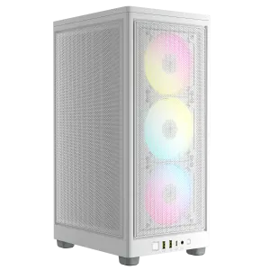 2000D RGB AIRFLOW Mini-ITX PC Case - White