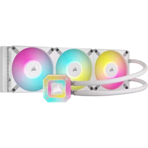 iCUE H150i ELITE CAPELLIX XT Liquid CPU Cooler, White