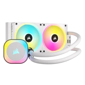 iCUE LINK H100i RGB AIO Liquid CPU Cooler - White