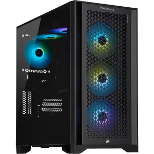 CORSAIR VENGEANCE a7200 Gaming PC: AMD Ryzen 5 5600X, AMD Radeon RX 6700 XT, 16GB DDR4 3200 MHz Memory, 1TB NVMe SSD