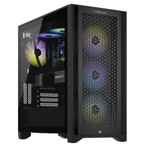 CORSAIR VENGEANCE i7400 Gaming PC: Intel Core i9-12900K, NVIDIA RTX 4090, 64GB DDR5 5600 MTs Memory, 2TB NVMe SSD