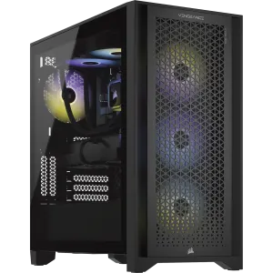 CORSAIR VENGEANCE i7400 Gaming PC: Intel Core i5-13600K, NVIDIA RTX 4060 Ti, 16GB DDR4 3200 MHz Memory, 1TB NVMe SSD