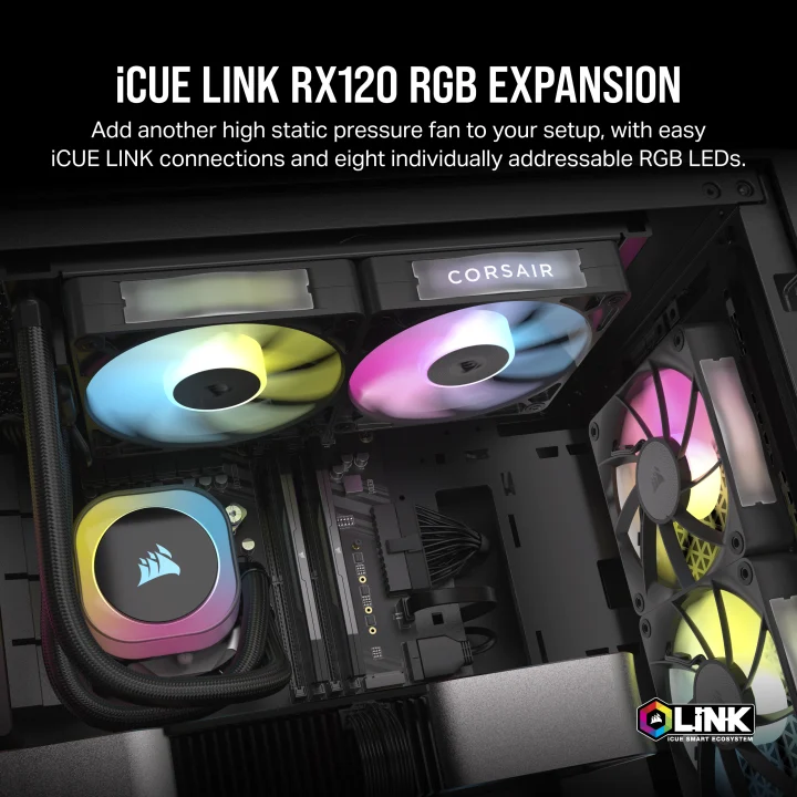 Corsair iCUE LINK RX120 RGB 120mm PWM