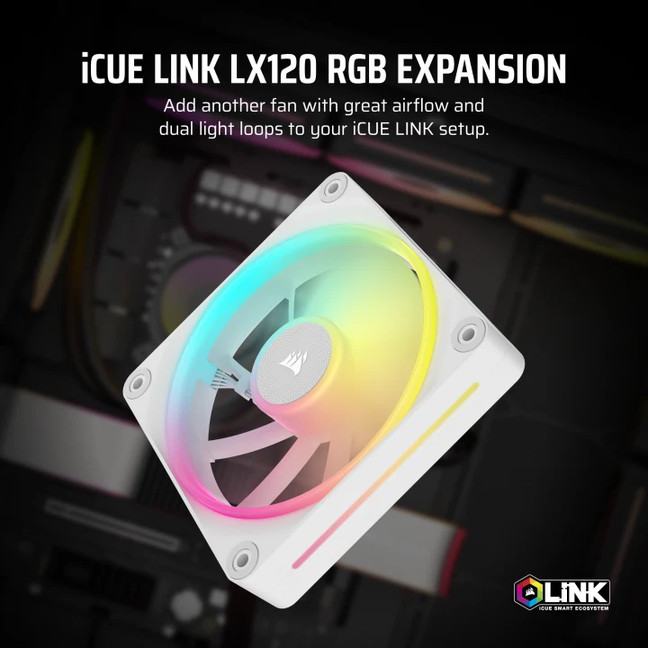 iCUE LINK LX120 RGB 120mm PWM