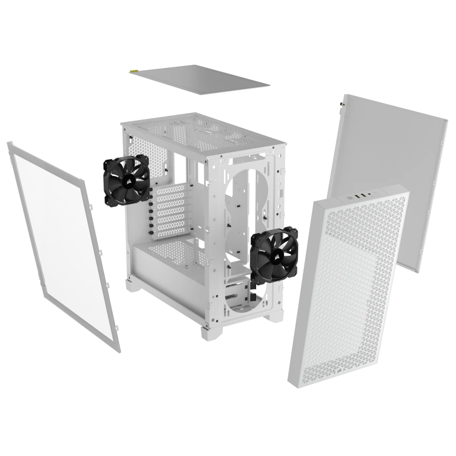 3000D AIRFLOW Mid-Tower PC Case - White