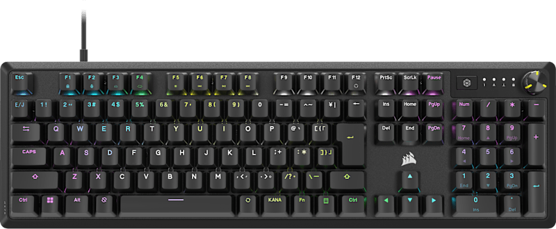 K70 CORE RGBのメーカー掲載画像