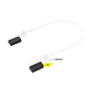 Câbles Corsair ICUE LINK 135mm - 90° Slim - Blanc - Pour Ventilos Et Refroidissement PC