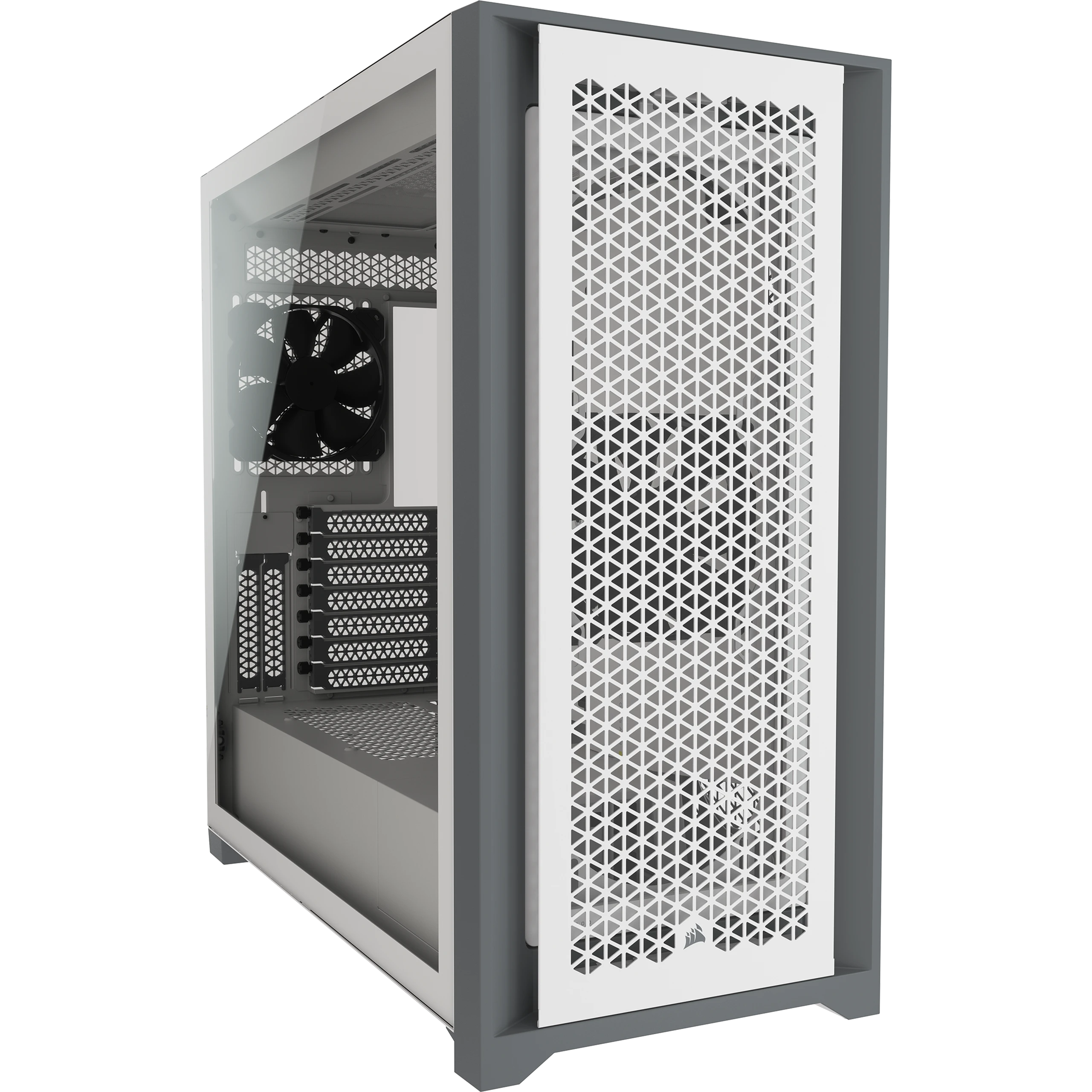 NZXT H7 Flow Black - Mid-Tower Airflow PC Gaming Case - Tempered Glass -  Enhanced Cable Management - Water-Cooling Ready