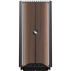 CORSAIR ONE i500 PC - Bois foncé : Intel Core i9-14900k et NVIDIA RTX 4080 Super à refroidissement liquide, disque SSD 2 To M.2, mémoire DDR5 32 GO, Win11 Home (PE)