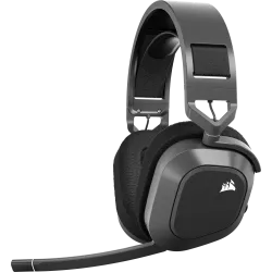 HS80 MAX WIRELESS Gaming Headset, Steel Gray