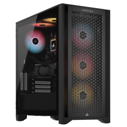 VENGEANCE a7400 Gaming PC: AMD Ryzen 5 9600X, GeForce RTX 4060, 32GB DDR5, 1TB M.2 SSD, Win11 Home