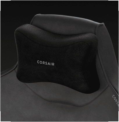 Corsair tc500 luxe shadow | zračno premium blago | 5d nasloni za roke | nastavljiva ledvena opora | črn gaming stol 5 Corsair tc500 luxe magnetna vratna blazina iz spominske pene