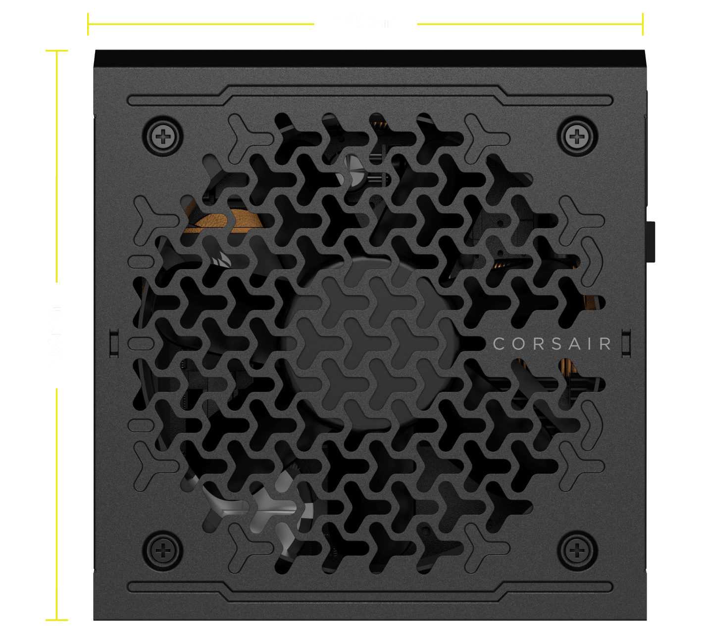 Corsair rm850e cp-9020296-eu | 850w cybenetics gold | atx 3. 1 pcie 5. 1 modularni črn | napajalnik 4 Corsair rm850e 850w kompaktno 140 mm ohišje in 120 mm ventilator