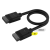 iCUE LINK Cable, 2x 200mm with Straight connectors, Black