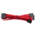 Premium Individually Sleeved SATA Cable, Type 4 (Generation 3) - Red