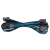 Premium Individually Sleeved Peripheral Cable, Type 4 (Generation 3) - Blue/Black