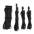 Premium Individually Sleeved PSU Cables Starter Kit Type 4 Gen 4 – Black