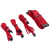 Premium Individually Sleeved PSU Cables Starter Kit Type 4 Gen 4 – Red