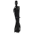 Premium Individually Sleeved PCIe Cables (Single Connector) Type 4 Gen 4 – Black