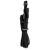 Premium Individually Sleeved PCIe Cables (Dual Connector) Type 4 Gen 4 – Black