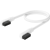 iCUE LINK Cable, 1x 250mm with 90° connectors, White