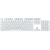 PBT DOUBLE-SHOT PRO Keycap Mod Kit — Arctic White (NA)