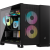 2500D AIRFLOW Mid-Tower Dual Chamber PC Case - Black
