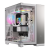 6500X Mid-Tower Dual Chamber PC Case - White/Satin Gray Aluminum
