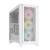 iCUE 4000D RGB AIRFLOW Mid-Tower Case, True White - 3x AF120 RGB ELITE White Fans - iCUE Lighting Node PRO Controller - High-airflow Design