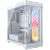 FRAME 4500X LX-R RGB iCUE LINK Panoramic Glass Mid-Tower PC Case - White