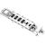 9000D Replacement Front I/O Assembly, White