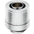 Hydro X Series XF Compression 10/13mm (3/8” / 1/2”) ID/OD Fitting Four Pack — Chrome