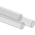 Hydro X Series XT Hardline 14mm Tubing — Satin Transparent