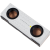 HYDRO X SERIES XM2 M.2 SSD Water Block (2280) — White