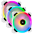 LL120 RGB 120mm Dual Light Loop White RGB LED PWM Fan — Triple Pack with Lighting Node PRO