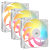 RS120-R ARGB 120mm PWM Reverse Fans Triple Pack - White