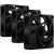 RS120 MAX 120mm PWM Thick Fans - Triple Pack