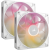 iCUE LINK RX140 MAX RGB dicke 140-mm-PWM-Lüfter, Starter-Kit – Weiß