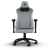 TC200 Gaming Chair – Plush Leatherette – Light Grey/White