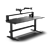 Platform:6 Desk - Black