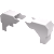 Multi Frame Corner caps - White