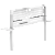 Multi Frame Pegboard Desk Organizer for Platform:4 - White