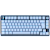 K65 PLUS 75% RGB Mechanical Gaming Keyboard for Mac and PC – Glacier Blue (DE)