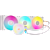 iCUE LINK TITAN 360 RX RGB AIO-CPU-Flüssigkeitskühler – Weiß