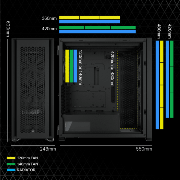 Gaming PC Cases CORSAIR Gaming PC Cases CORSAIR