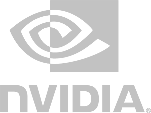 Nvidia Logo Grayscale