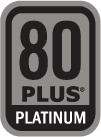 80 Plus Platinum Certification Icon