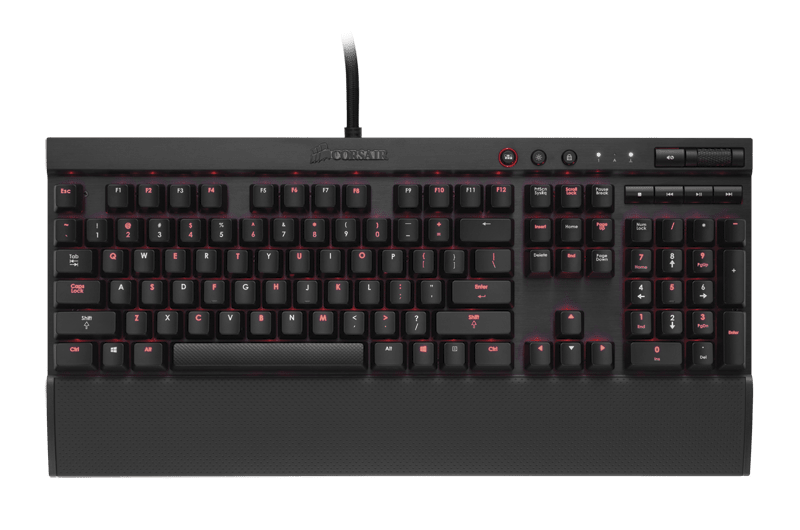 VENGEANCE® K70 Fully Mechanical Gaming Keyboard Anodized Black — CHERRY® MX  Brown (BR)